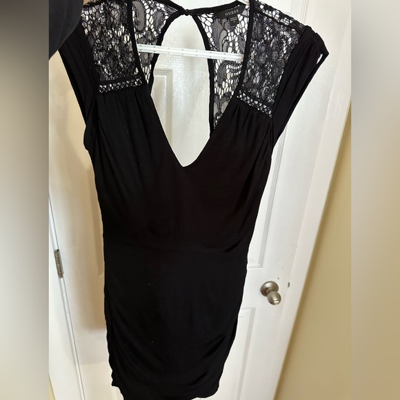 Guess backless dress, black, size small. - Picture 4 of 4